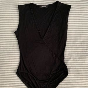 Missguided Black Bodysuit (never worn)
